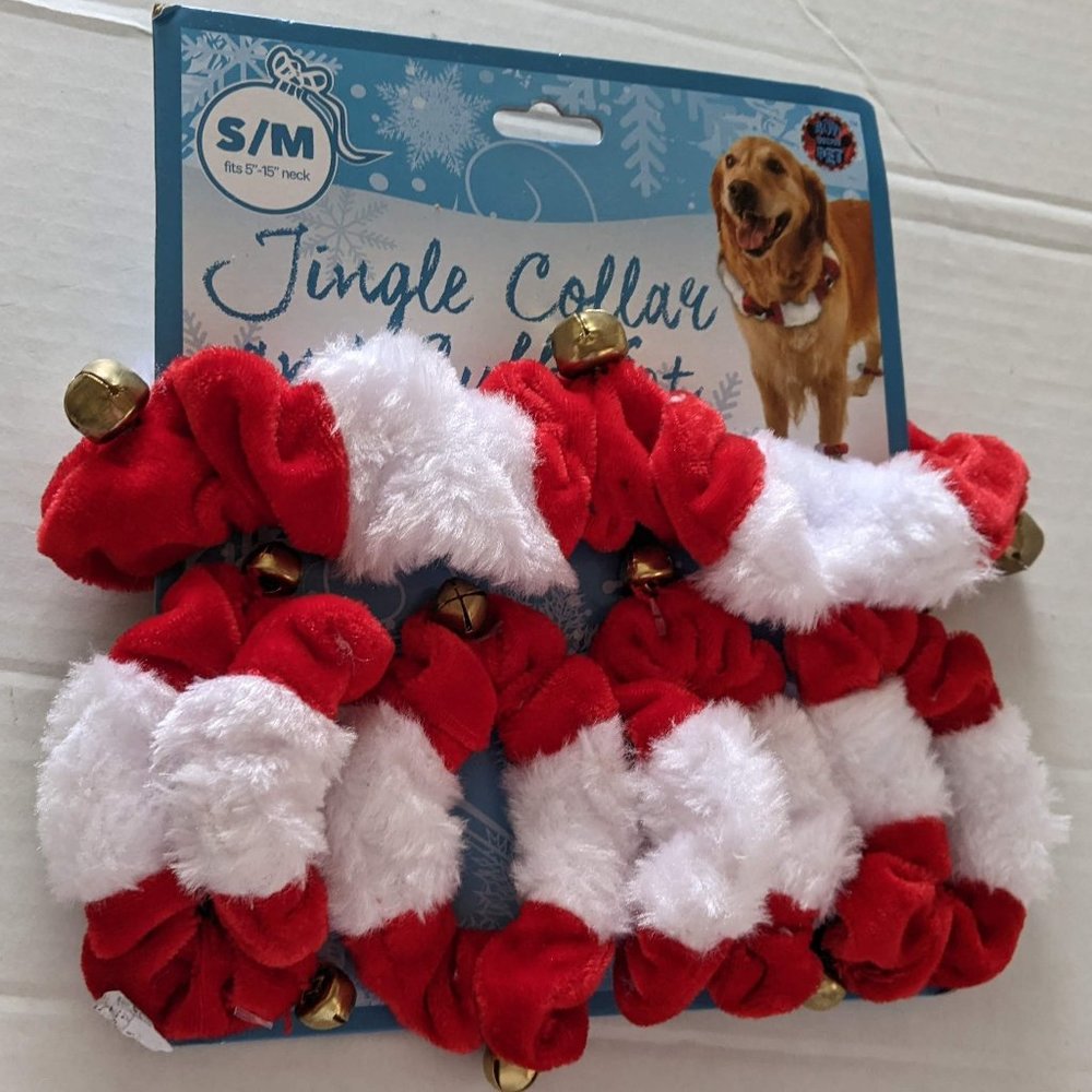 Bow Wow Pet Jingle Collar and Cuff Set